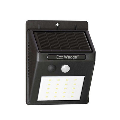 The Solar Centre Solarcentre Eco Wedge Xt Solar Motion Welcome Light from B&Q