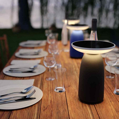 The Solar Centre Lancaster Solar Usb Camping Table LampBlack from B&Q