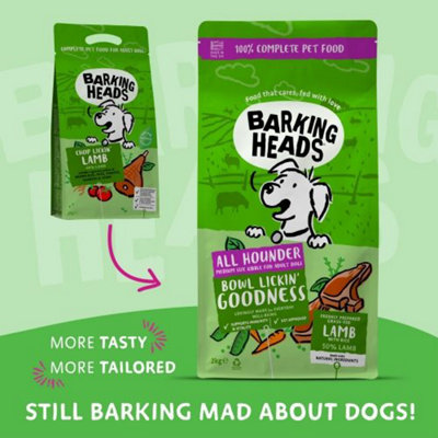 Barking Heads All Hounder Bowl Lickin Goodness Lamb 2Kg