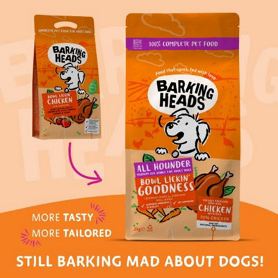 Barking Heads All Hounder Bowl Lickin Goodness Chicken 2Kg