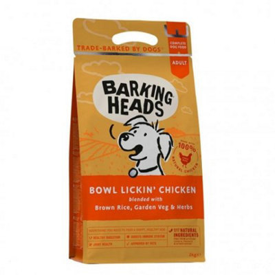 Barking Heads All Hounder Bowl Lickin Goodness Chicken 12Kg from B&Q
