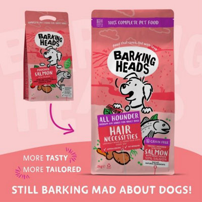 Barking Heads Salmon All Hounder Hair Necessities 2Kg