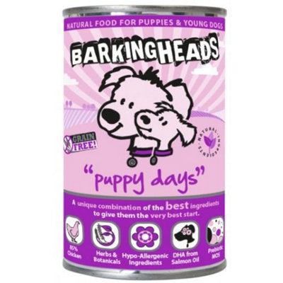Barking Heads Puppy Days 300G (Pack Of 10) from B&Q