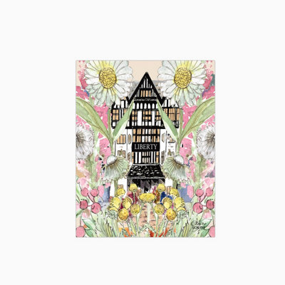 Claire Louise Liberty In Full Bloom Glass Kitchen Splashback from B&Q