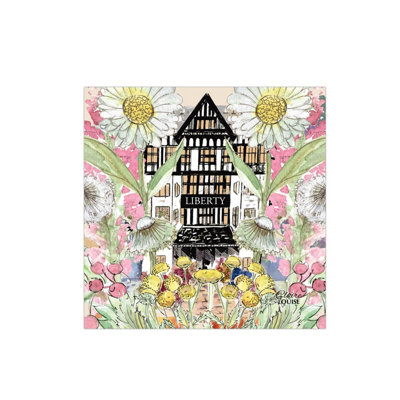Claire Louise Liberty In Full Bloom Glass Kitchen Splashback from B&Q