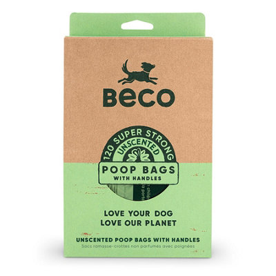 120 Beco Bags Unscented With Tie Handles from B&Q