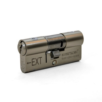 UAP Limited Uap High Security 3 Star Euro Cylinder (Ts007)Door Barrel Lock3 KeysSuitable For All Door Types70Ex/35 (105mm)Nickel from B&Q