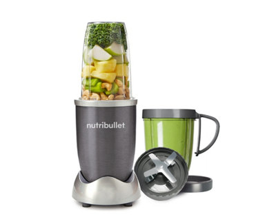 Nutribullet 600 Series Deluxe 6-Piece KitGraphite Grey from B&Q
