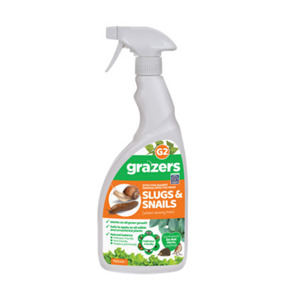 Grazers G2 Slug And Snail Repellent Ready-To-Use Spray from B&Q