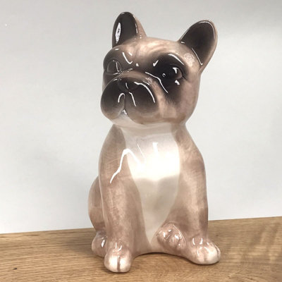 Animal Crackers French Bulldog Ceramic Money Box Piggy Bank By Lesser & Pavey