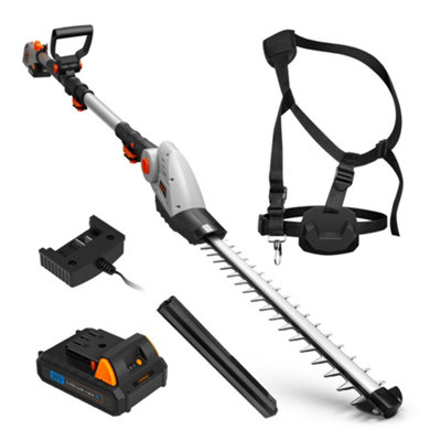Vonhaus  - G-Series Cordless Pole Trimmer - Grey - Image 4