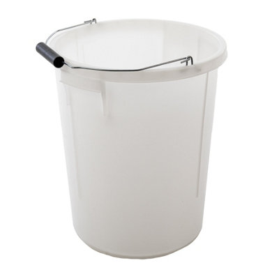 Proplas Natural White 30L Plasterer's Mixing Bucket from B&Q