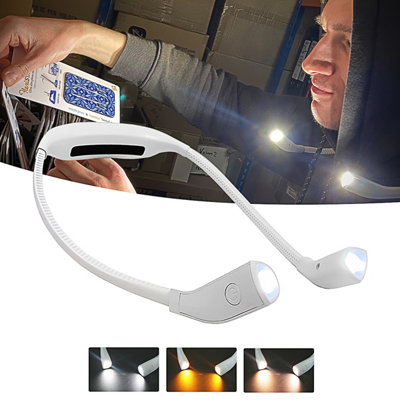 Xtralite Neck Reading Light - Rechargeable, Perfect for Crafting, Knitting, and Reading at Night - Book Light for Reading in Bed - Image 3
