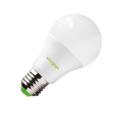 Envirolight 8.5W Non-Dimmable Led Gls BulbScrew Cap  2700K Warm White from B&Q