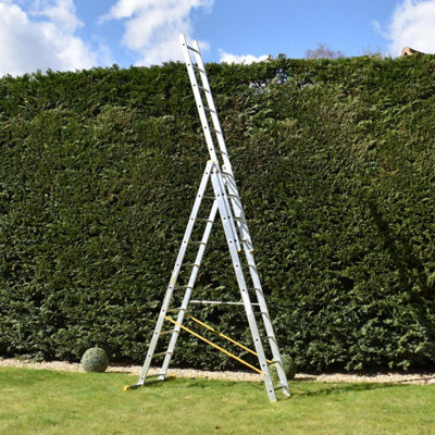 B&Q - 10-Rung  3 Section Combination Ladder - Image 3