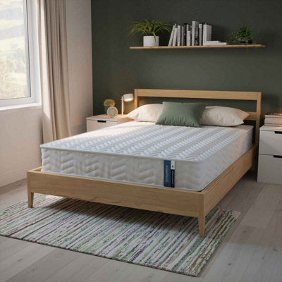 Summerby Sleep No. 1 Coil Spring And Memory Foam Hybrid MattressDouble 135 X 190Cm from B&Q