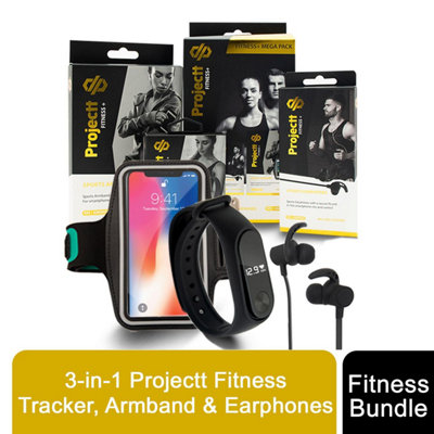 B&Q Projectt Fitness Exercise Bundle Set - Home Gym Workout Equipment For Active Trades & Strength Training