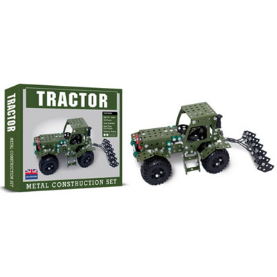 Coach House Partners Tractor Metal Construction Set (253 Pieces) from B&Q