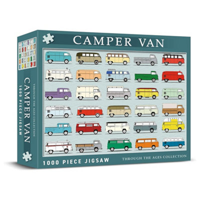 Coach House Partners Camper Van 1000 Piece Jigsaw from B&Q