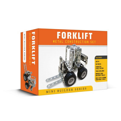 Coach House Partners Mini 3D Metal Forklift Builder Set from B&Q