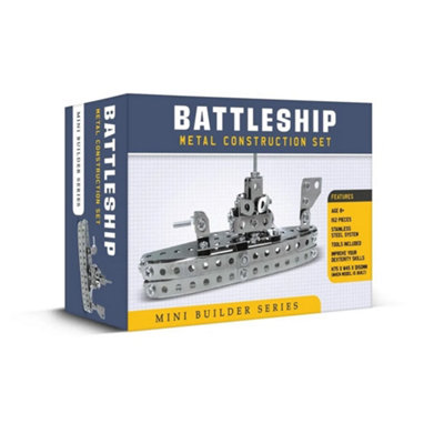 Coach House Partners Mini 3D Metal Battleship Building Set from B&Q
