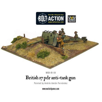 Warlord Games British Army 17 Pdr Anti-Tank GunBrand New And Sealed from B&Q