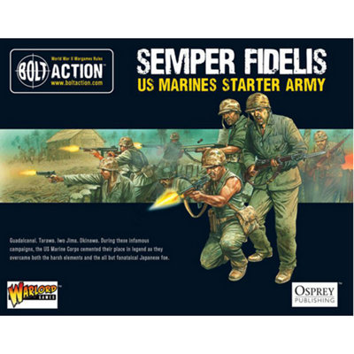Warlord Games Us Marine Corps Starter ArmyBrand New And Sealed from B&Q
