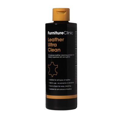 Furniture Clinic Leather Ultra Clean250Ml from B&Q