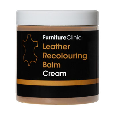 Furniture Clinic Leather Recolouring BalmCream250Ml from B&Q