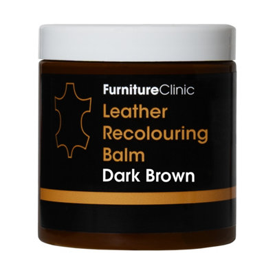 Furniture Clinic Leather Recolouring BalmDark Brown 250Ml from B&Q