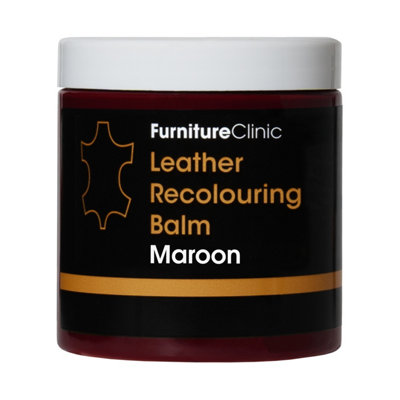 Furniture Clinic Leather Recolouring BalmMaroon250Ml from B&Q