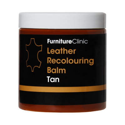 Furniture Clinic Leather Recolouring BalmTan250Ml from B&Q