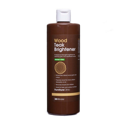 B&Q Grey Furniture Clinic Teak Brightener, 500Ml