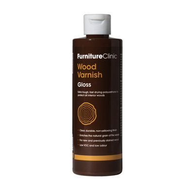  - Furniture Clinic Extra Tough Interior Wood Varnish Gloss500Ml