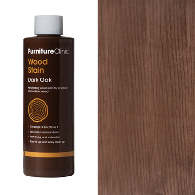 B&Q -  Wood Stain Dark Oak250Ml