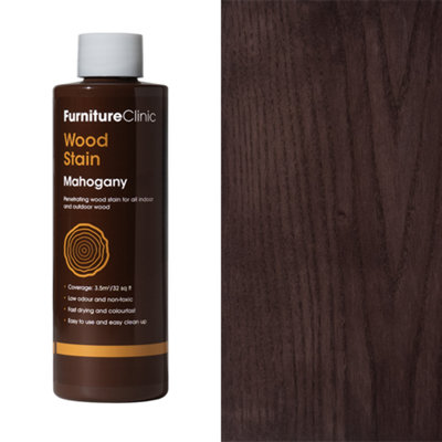 Furniture Clinic Wood Stain Mahogany250Ml from B&Q