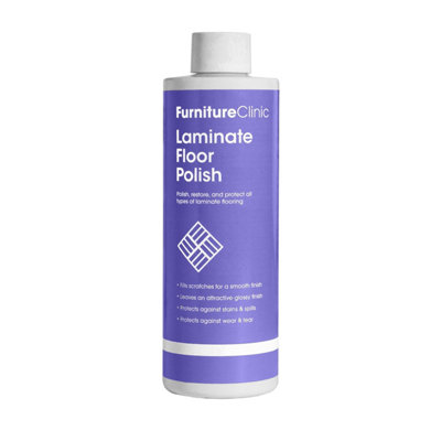 B&Q -  Laminate Floor PolishGloss FinishProtects Against StainsFills ScratchesReduces Wear & Tear500Ml