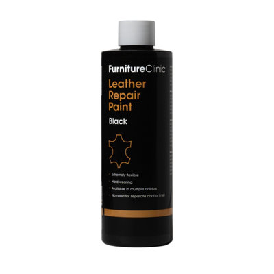 Furniture Clinic Leather Repair Paint & DyeBlack from B&Q