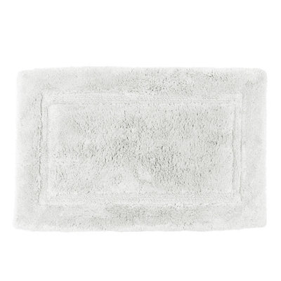 Allure Bath Fashions Bamboo Cotton Non-Slip Bath MatWhite from B&Q
