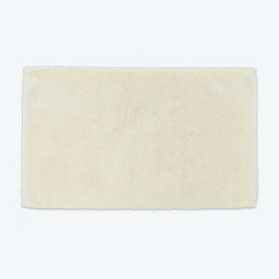 Allure Bath Fashions Hotel Luxury Deep Pile Bath MatCream from B&Q