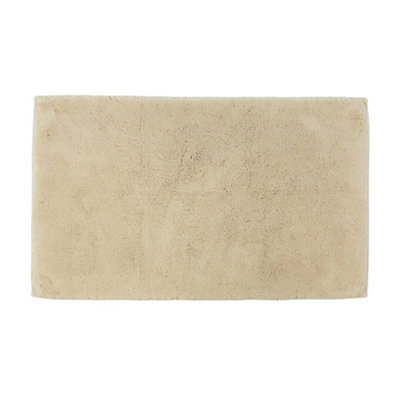 Allure Bath Fashions Hotel Luxury Deep Pile Bath MatStone from B&Q