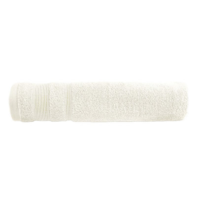 Allure Bath Fashions Luxury Zero Twist Egyptian Cotton Bath SheetCream from B&Q