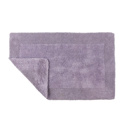 Allure Bath Fashions Elegance Reversible Heavyweight Bath MatHeather from B&Q