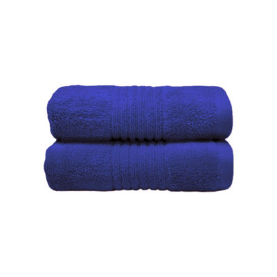 Misona - Hand Towel - Bamboo - Blue - 2 Pack - Image 6