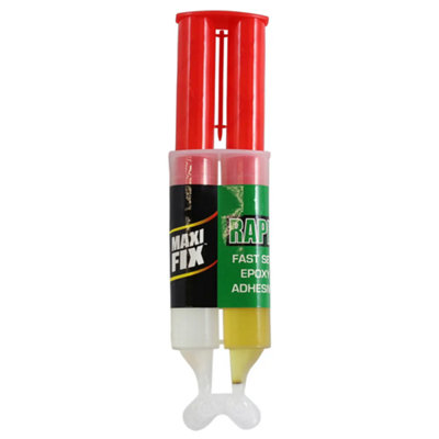 Maxifix Rapid Epoxy Adhesive  Equal Quantity Resin & Hardener Binding Sticks from B&Q