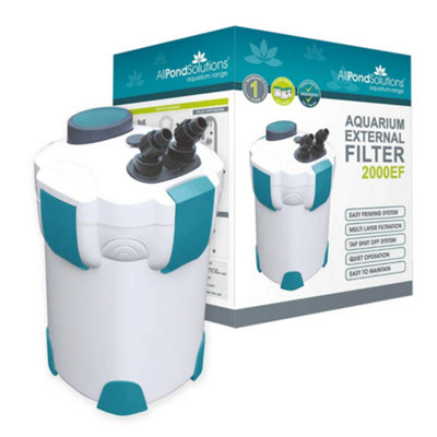 All Pond Solutions 2000L/h Aquarium External Filter 2000Ef from B&Q