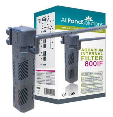 All Pond Solutions 800L/h Aquarium Internal Filter 800If from B&Q