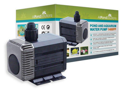 All Pond Solutions 1400Pp L/h Submersible Pond Pump from B&Q