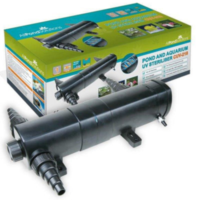All Pond Solutions 18W Pond & Aquarium Uv Steriliser Cuv-218 from B&Q