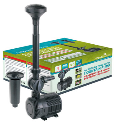 All Pond Solutions 3800L/h Eco Fountain Pond Pump from B&Q